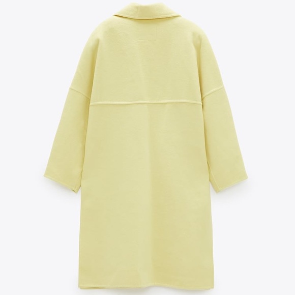 Zara Oversized Lapel Collar Coat - Picture 4 of 8